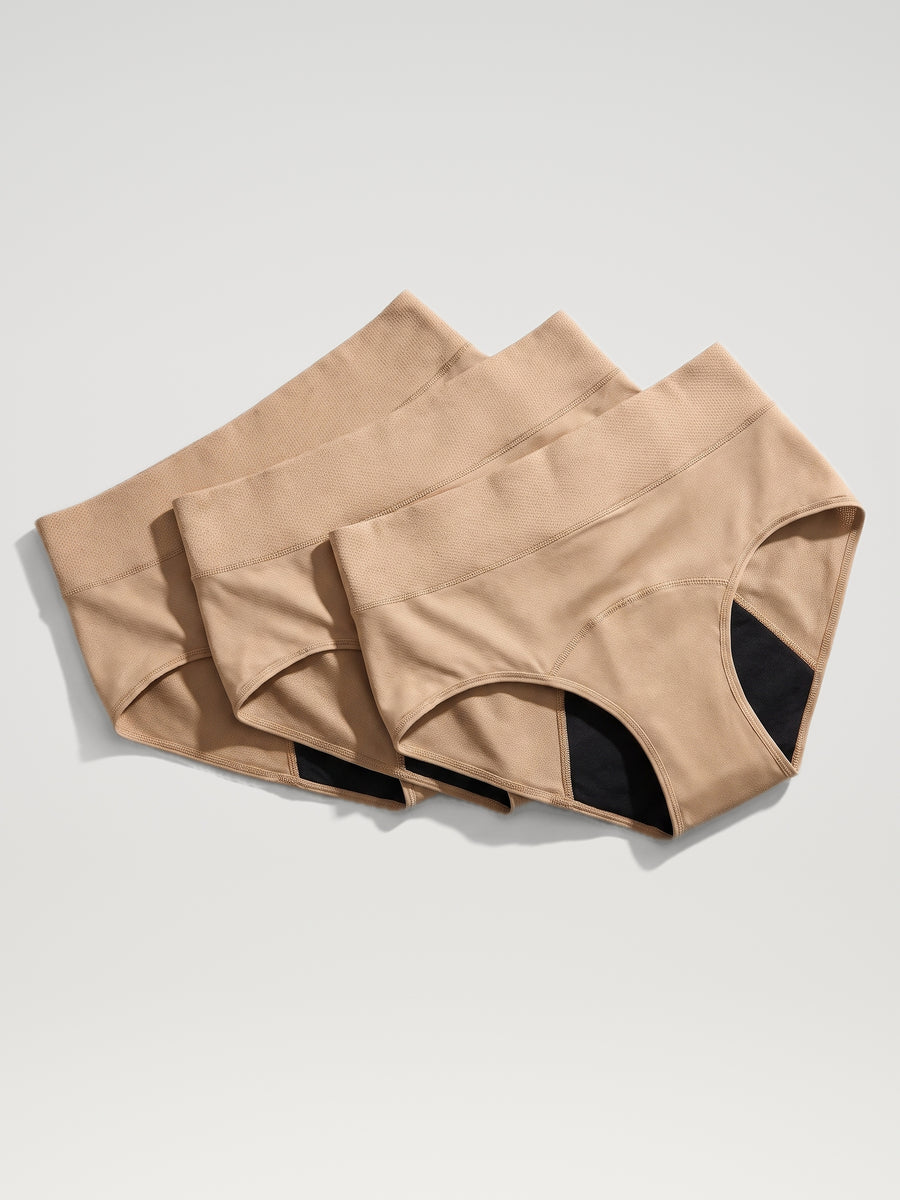 Huggster Brief | Pack de 3 | Extra Heavy | Albaricoque