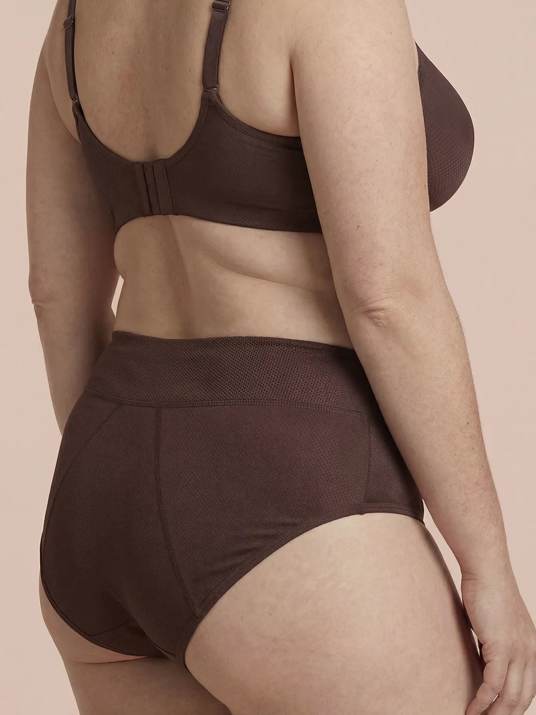 Classic Brief | 100% a prueba de fugas, día y noche | Chocolate | Bragas menstruales