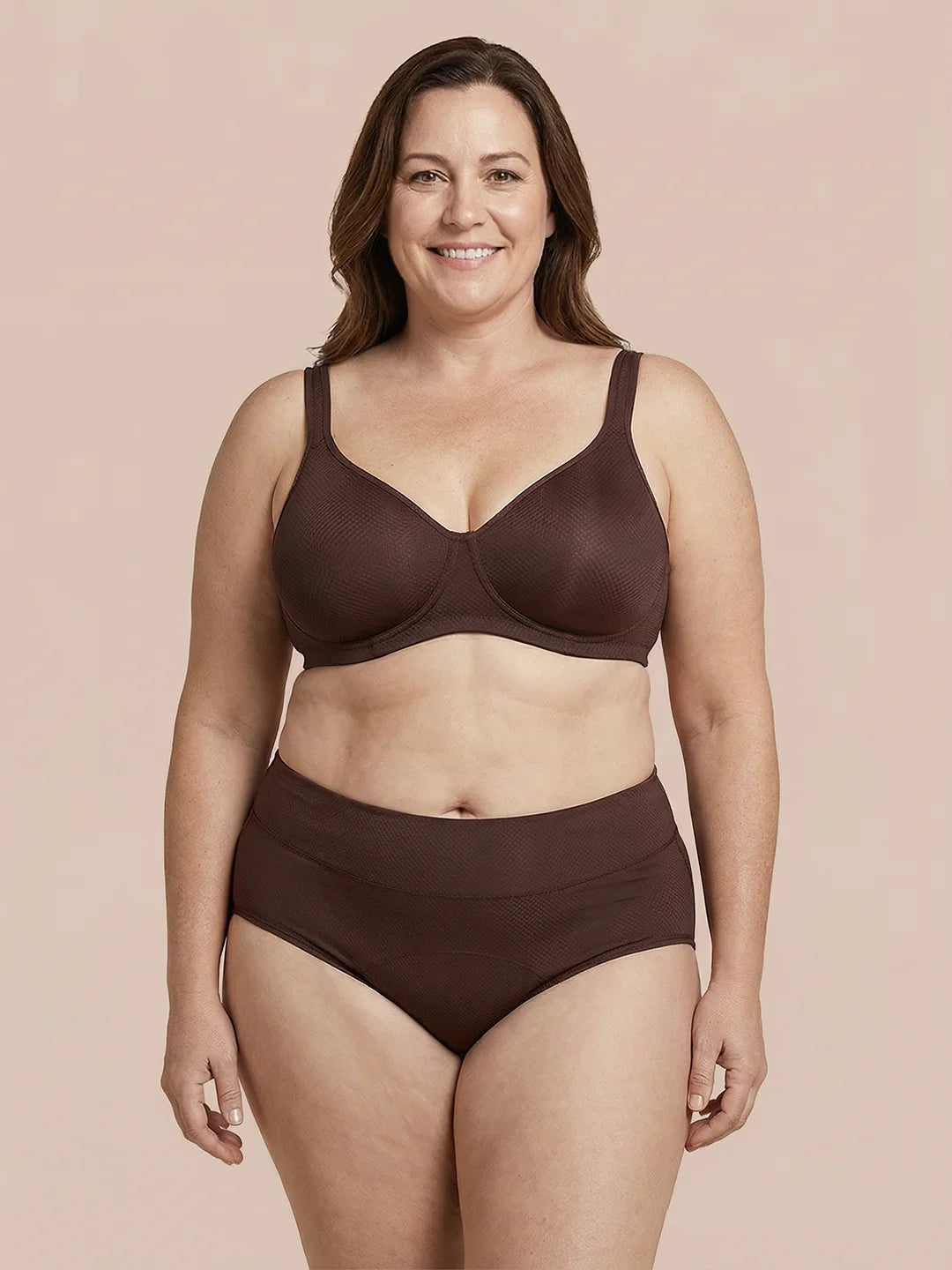 Classic Brief | 100% a prueba de fugas, día y noche | Chocolate | Bragas menstruales