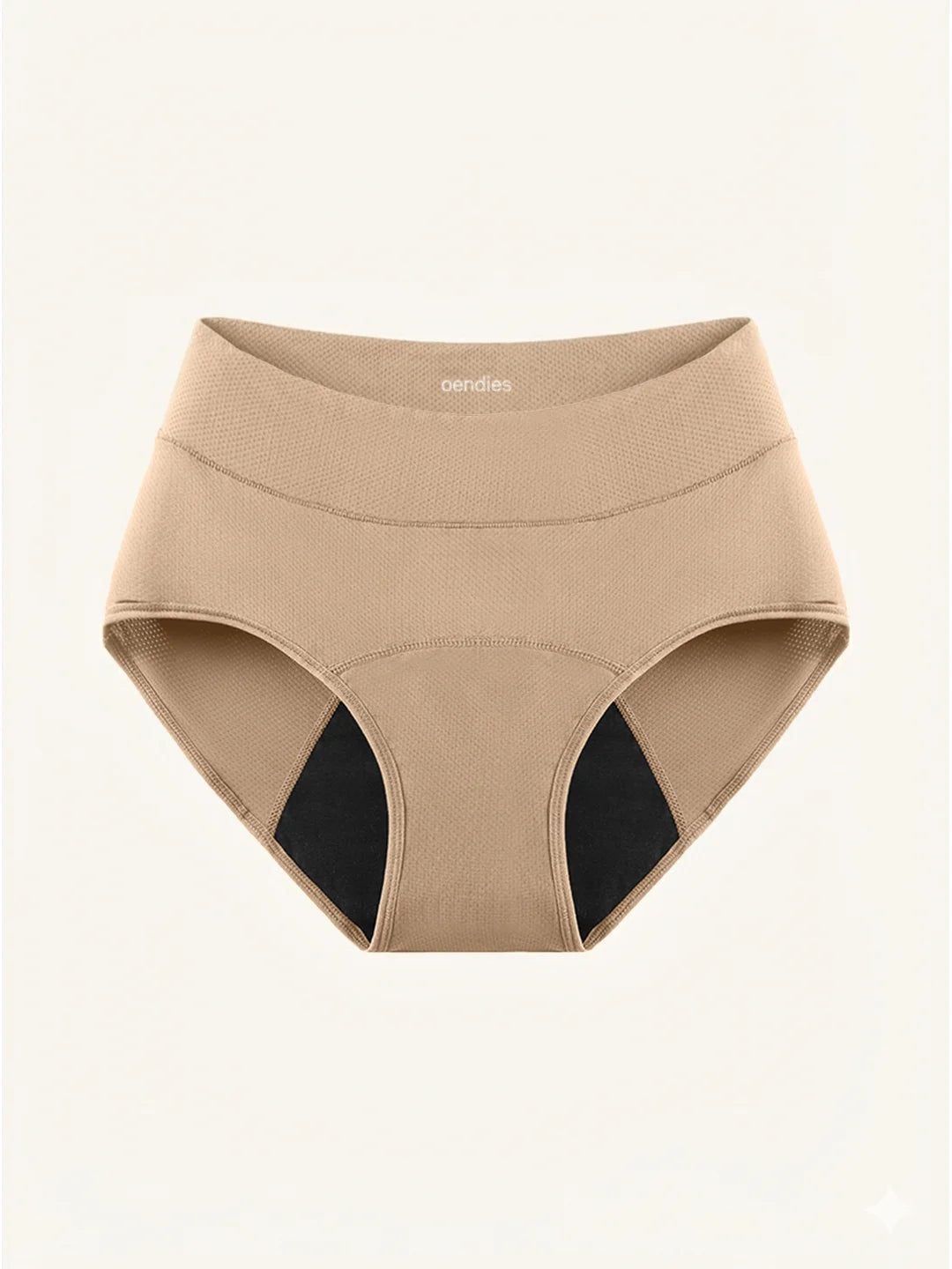 Huggster Brief | Paquete de 10 | Pérdida de orina abundante | 100% a prueba de fugas, día y noche | Apricot