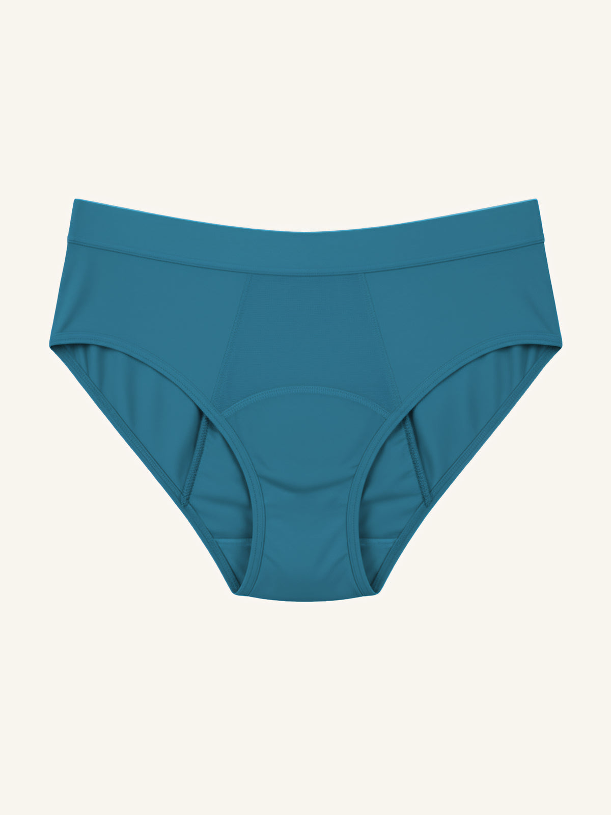 Hugger Brief | Comodidad sin costuras | 100% a prueba de fugas, día y noche | Verde | Bragas menstruales