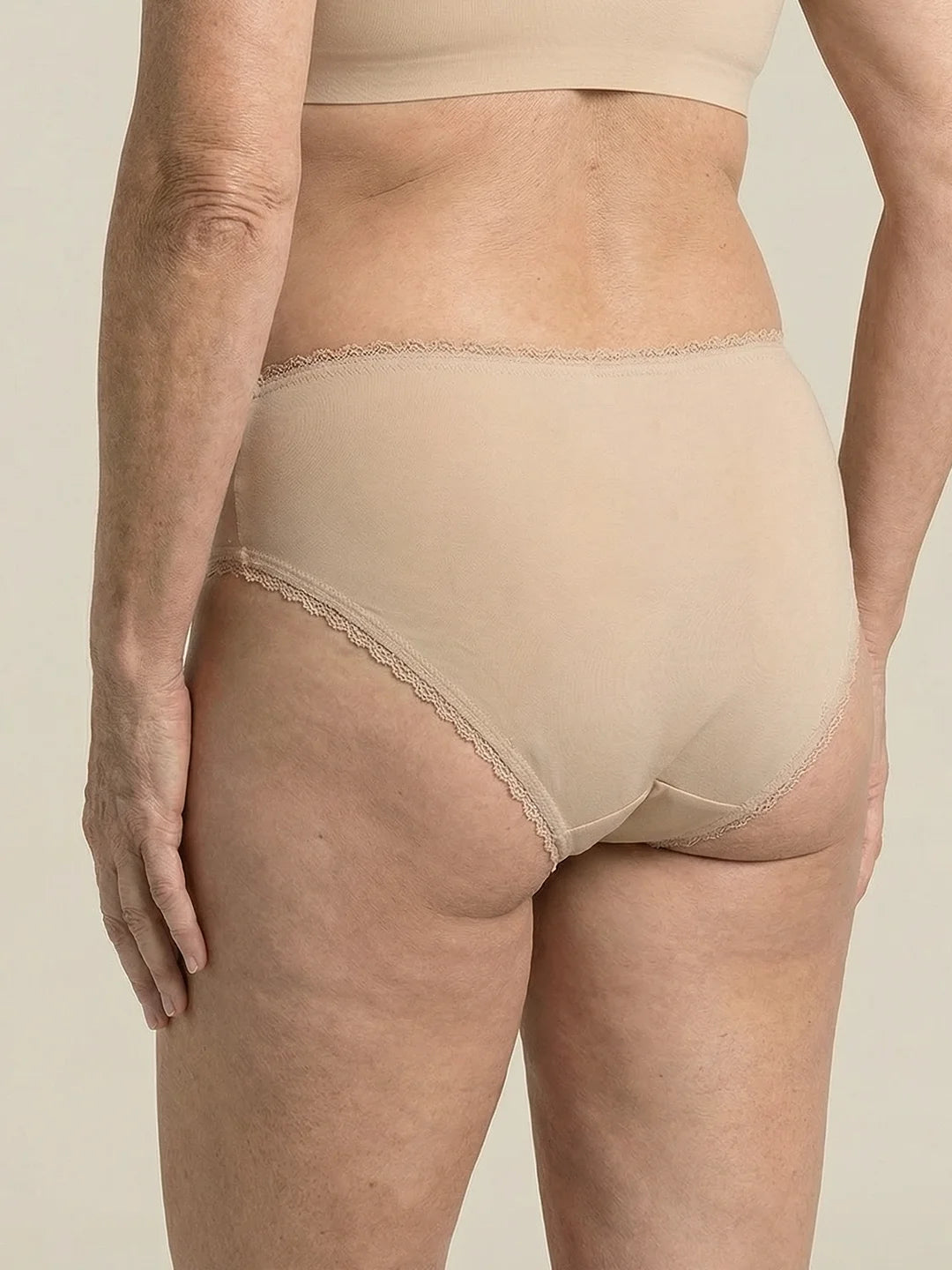 Everyday Brief | Pérdida de orina abundante | 100% a prueba de fugas, día y noche | Albaricoque | Bragas menstruales