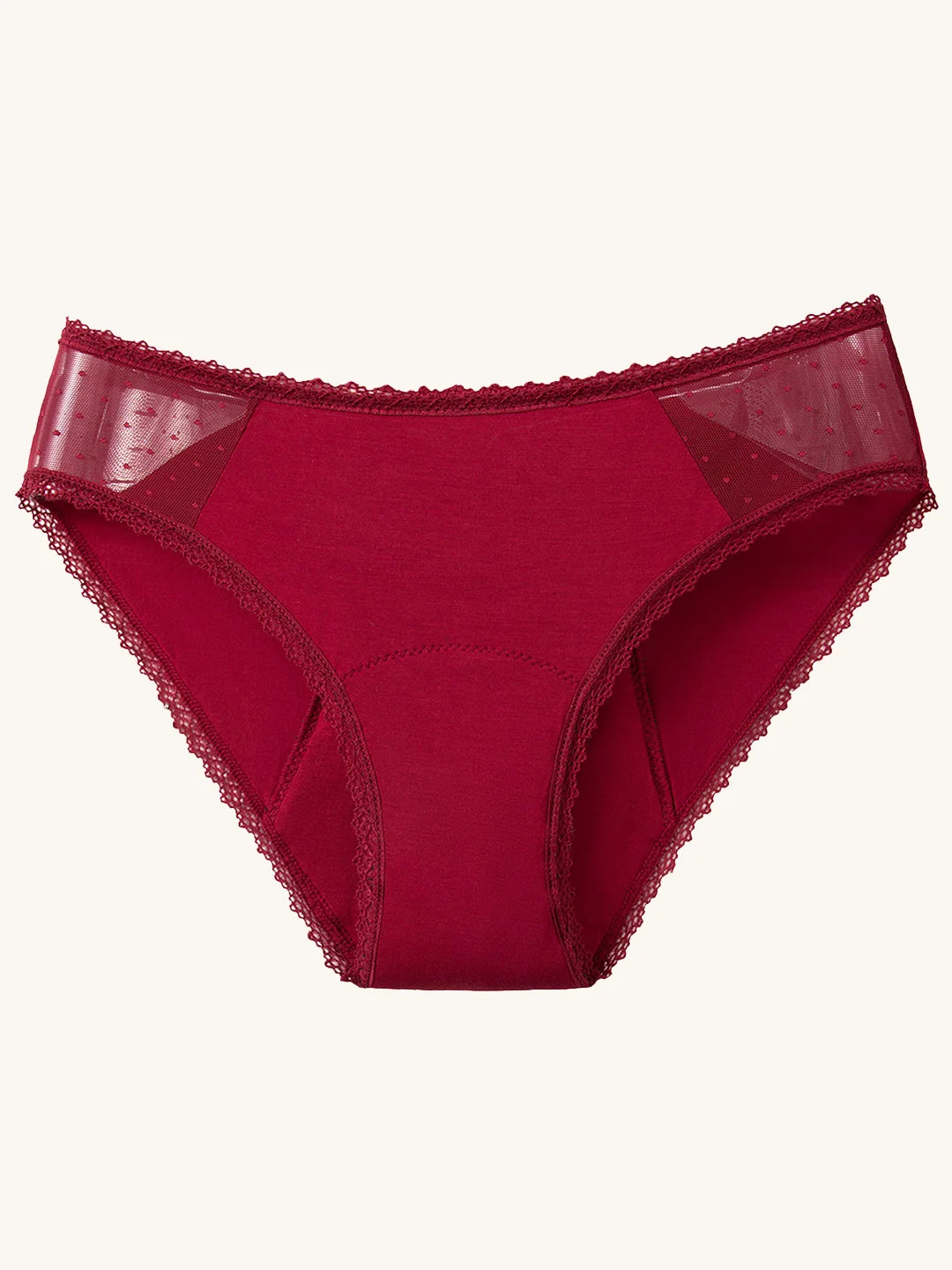 Everyday Brief | Pérdida de orina abundante | 100% a prueba de fugas, día y noche | Rojo | Bragas para incontinencia