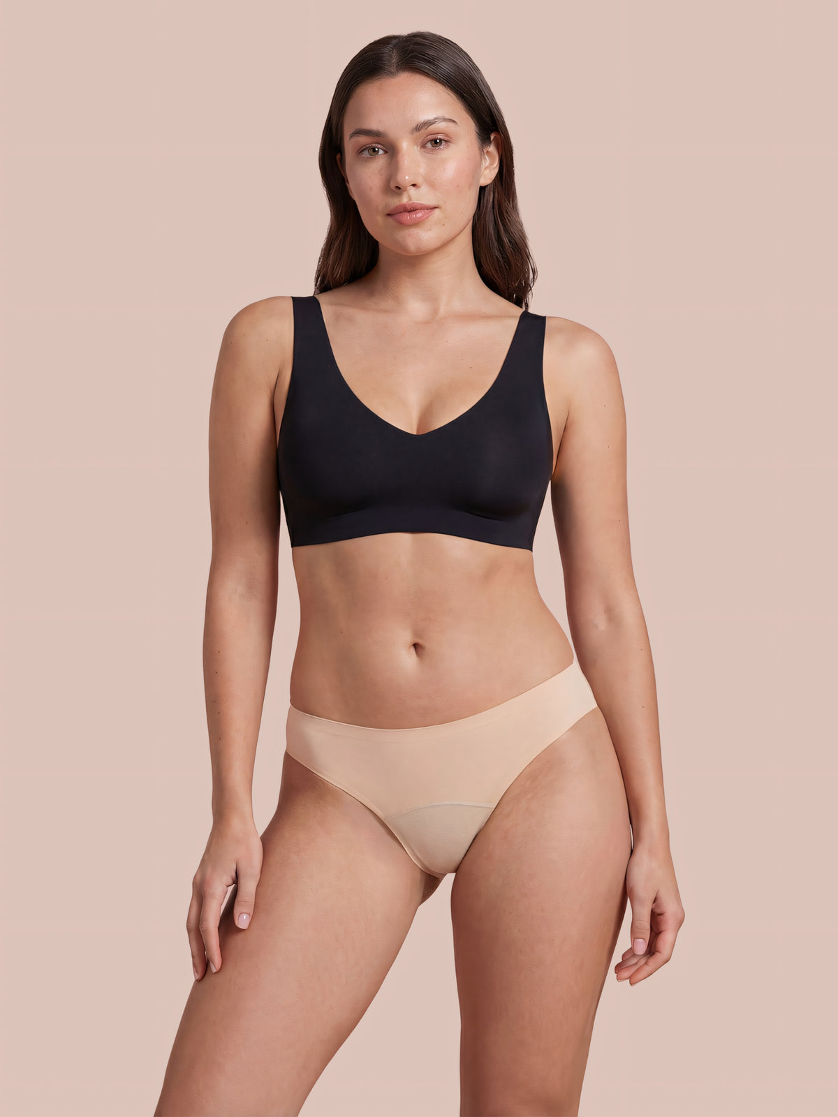 Classic 2.0 Brief | 100% a prueba de fugas, día y noche | Apricot | Bragas menstruales