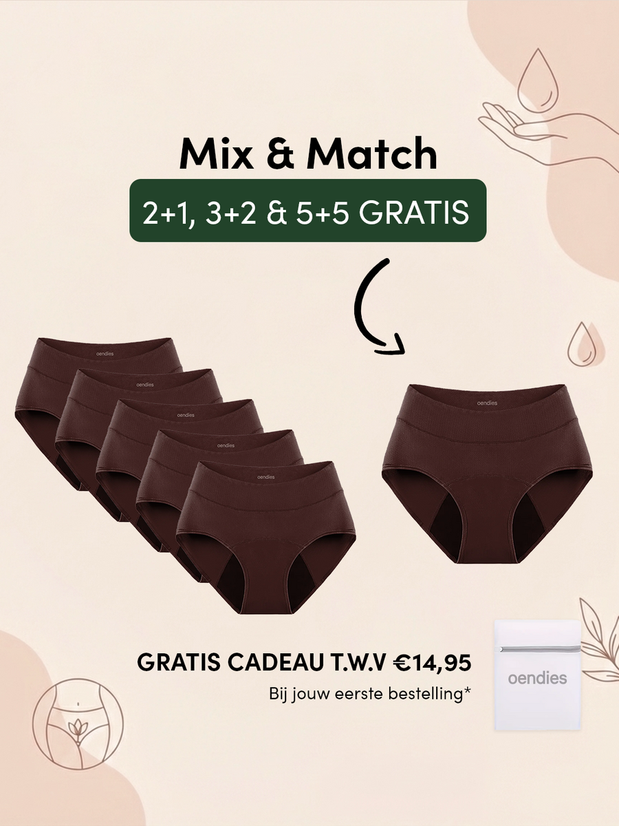 Huggster Brief | Paquete de 10 | Pérdida de orina abundante | 100% a prueba de fugas, día y noche | Marrón Oscuro