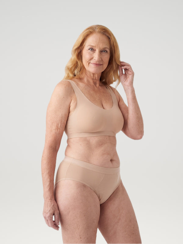 Sin costuras Brief | Regular | Albaricoque