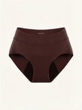 Huggster Brief | 100% a prueba de fugas, día y noche | Marrón Oscuro | Bragas menstruales
