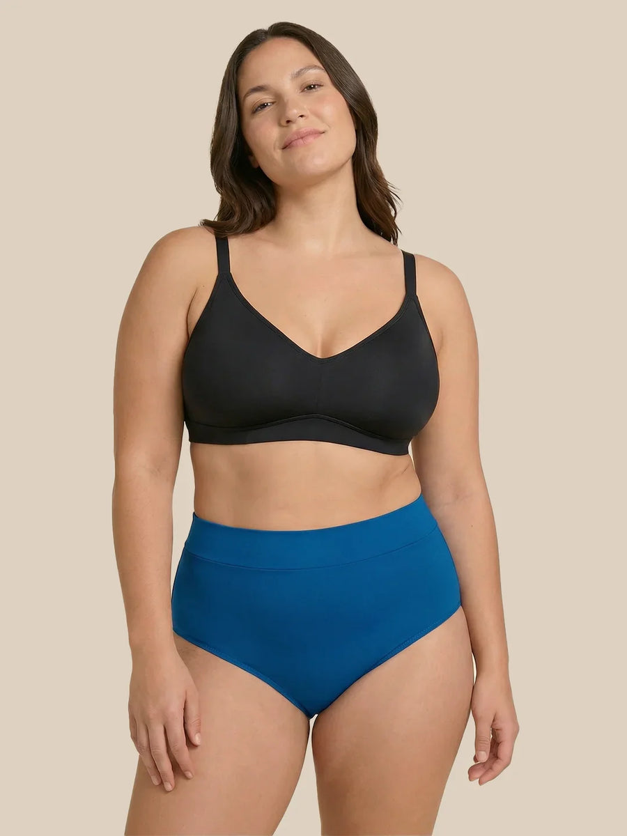 Carta de natación sobre la menstruación | Extra intenso | 100% a prueba de fugas | Azul