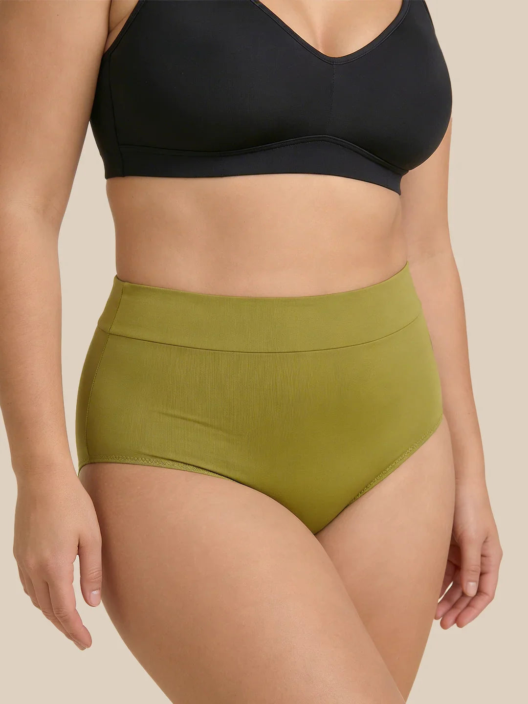 Carta de natación sobre la menstruación | Extra intenso | 100% a prueba de fugas | Verde