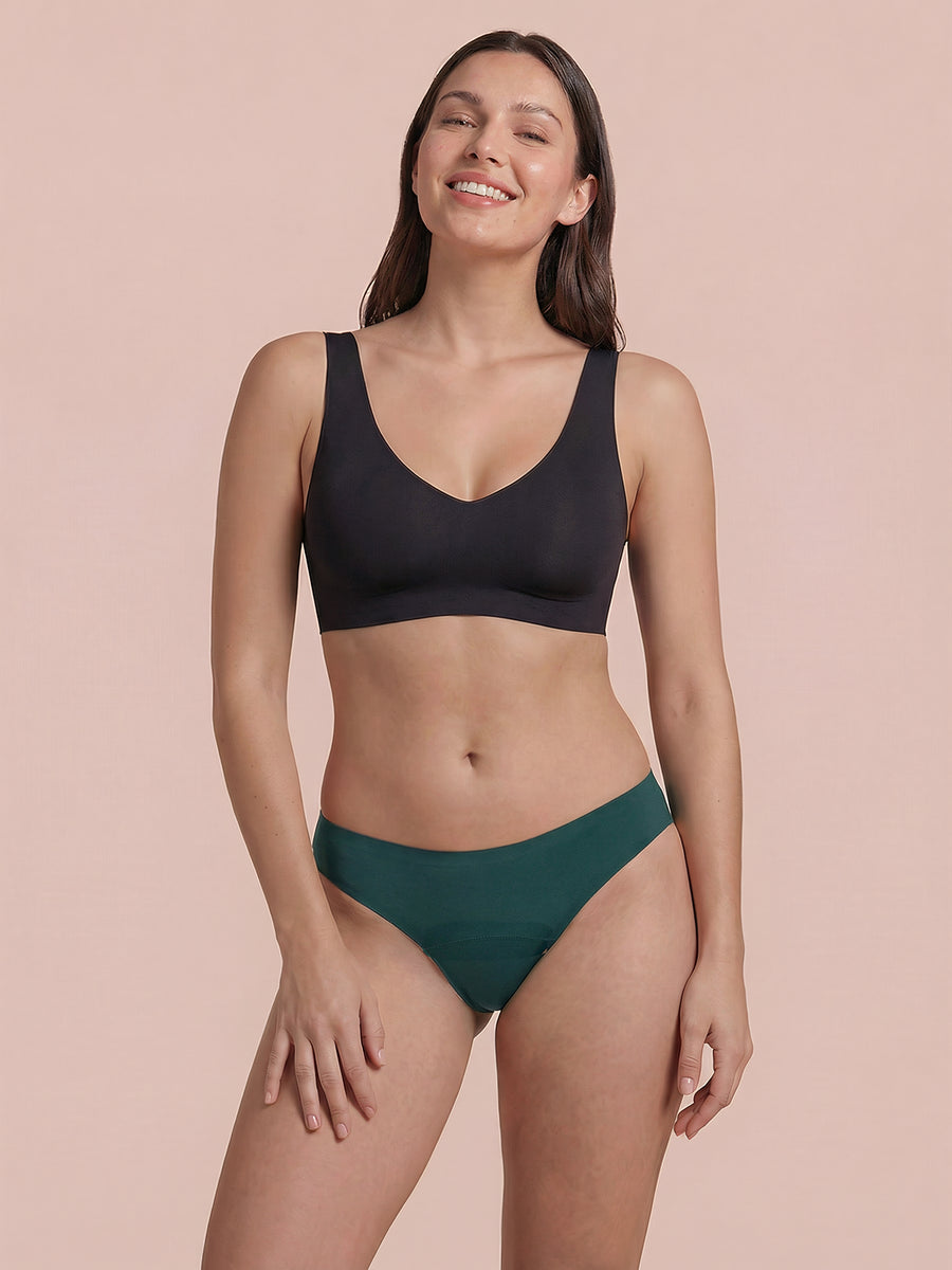 Classic 2.0 Brief | 100% a prueba de fugas, día y noche | Verde