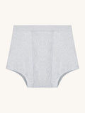 Boxer Brief para Incontinencia | Pérdida de orina abundante | 100% a prueba de fugas, día y noche | Gris