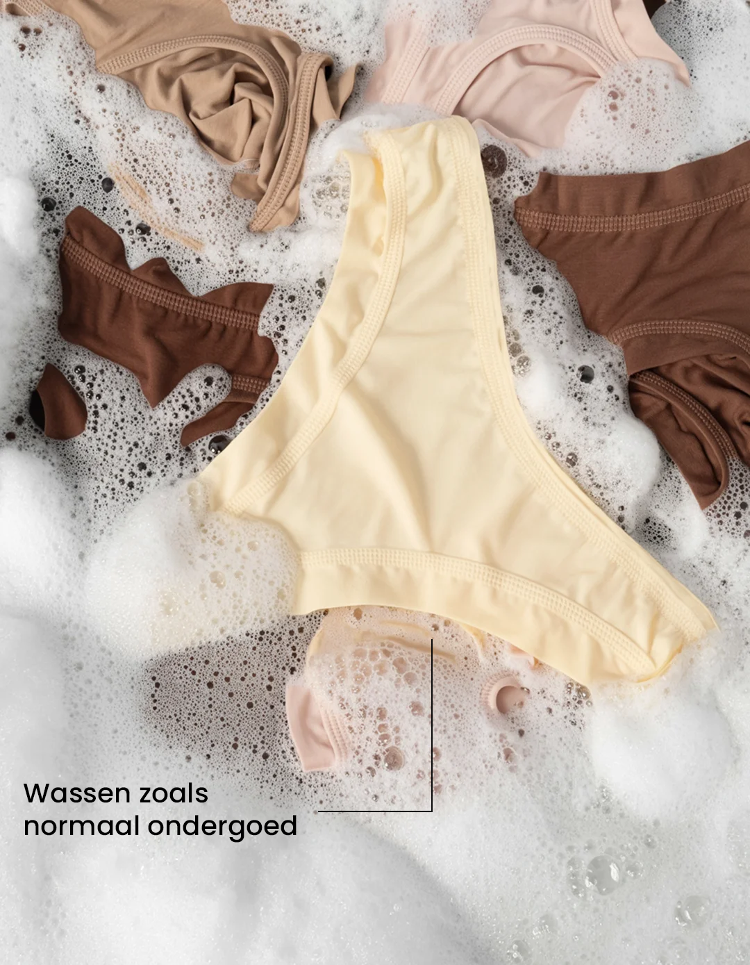 Hugger Menstruatie Ondergoed Apricot