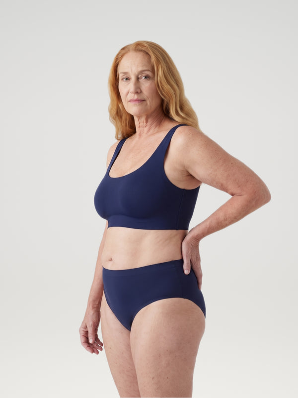 High Waist Brief | Extra Heavy | Azul